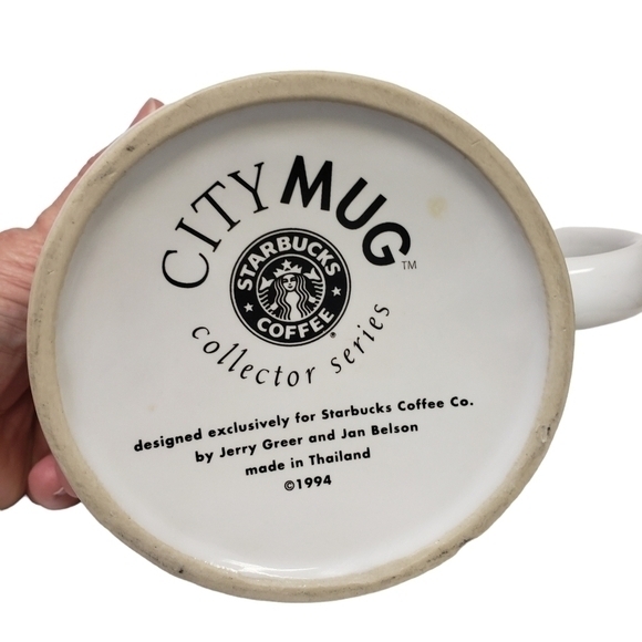 Starbucks‎ City Mug Seatle 1994 Collectors Series Pre-owned 20oz. - Picture 9 of 9